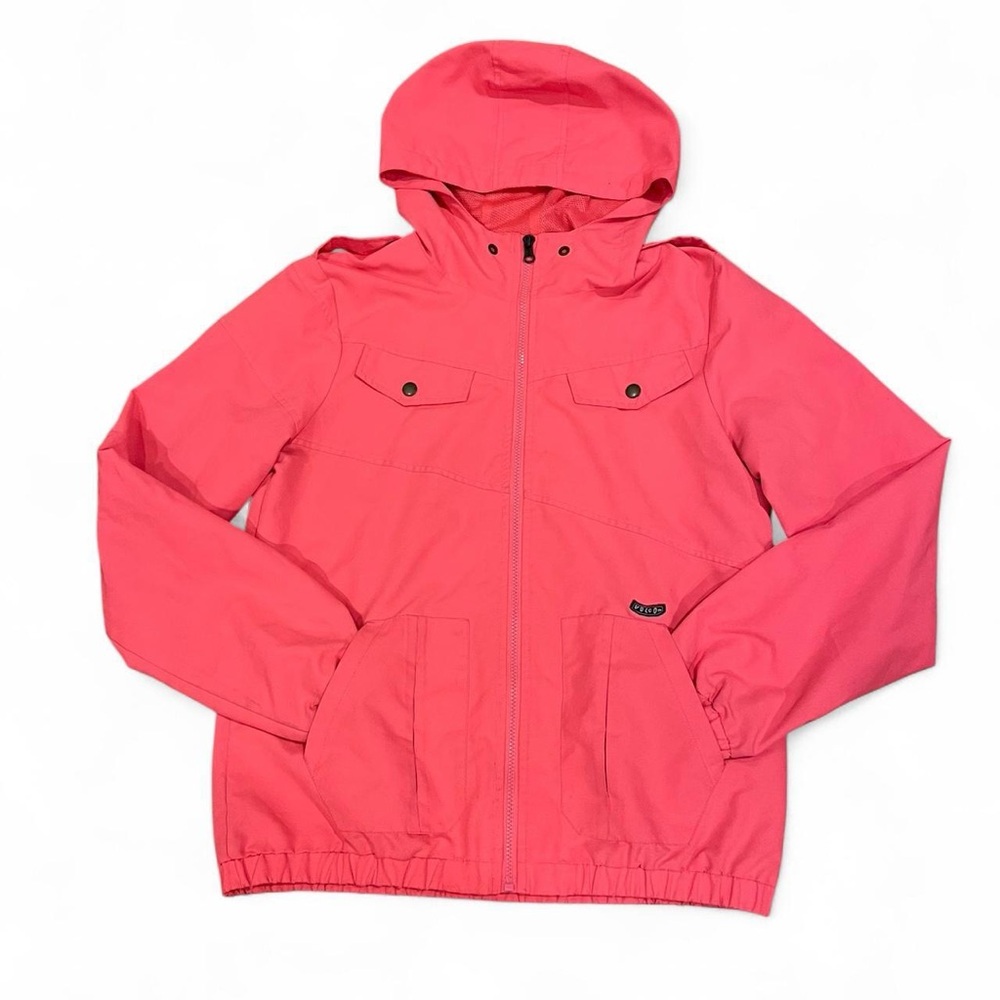 Volcom Women’s Coral Pink Outerwear Jacket, size L